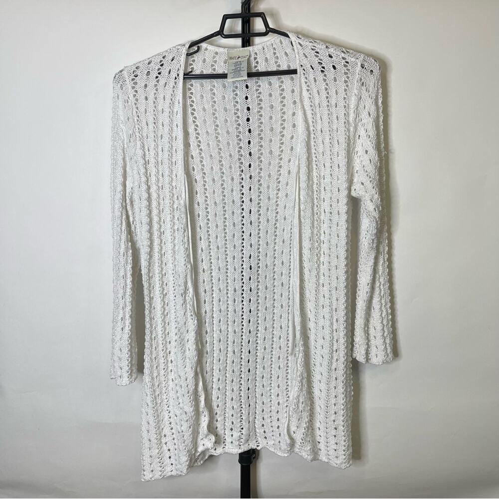 Vintage White Stag Knitted Cardigan Size Large Women’s